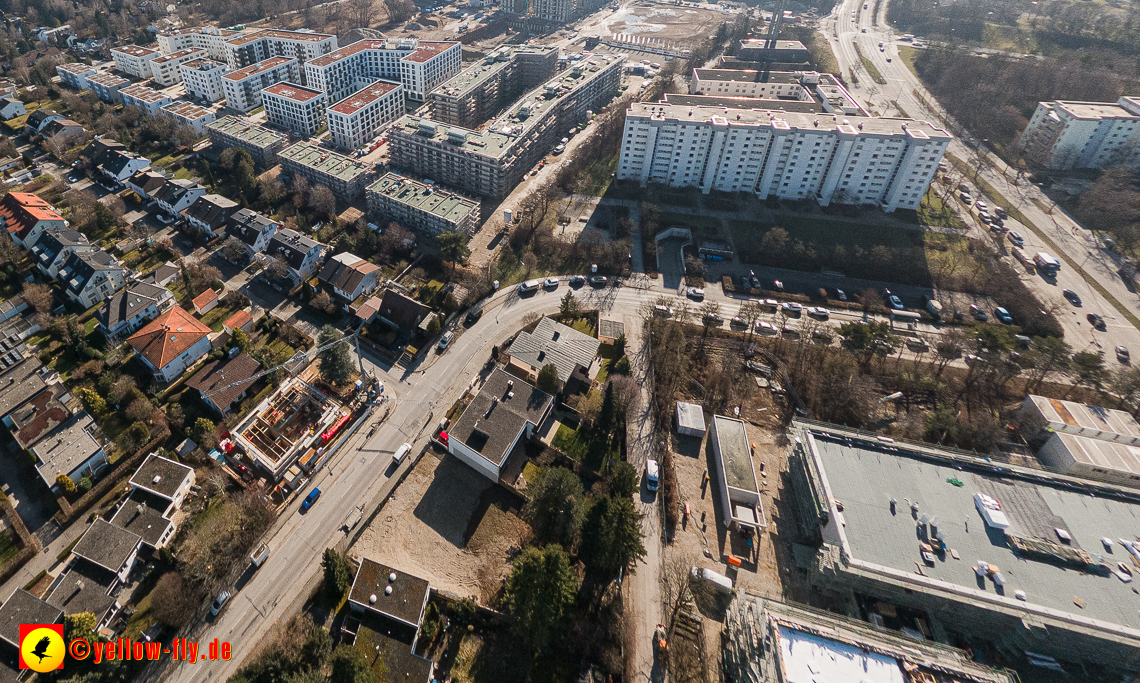 11.02.2023 - Neubau eines Mehrfamilienhause in der Niederalmstraße 16 in Neuperlach-Trudering